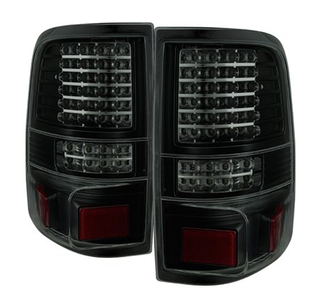 Xtune Ford F150 Styleside 04-08 LED Tail Lights Black Smoked ALT-JH-FF15004-LED-G2-BSM