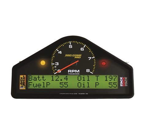 Autometer Pro-Comp Race Dash RPM/Speed/Oil Press & Temp/WaterTemp/Fuel Pressure/Battery Volt Gauge