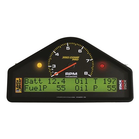 Autometer Pro-Comp Race Dash RPM/Speed/Oil Press & Temp/WaterTemp/Fuel Pressure/Battery Volt Gauge