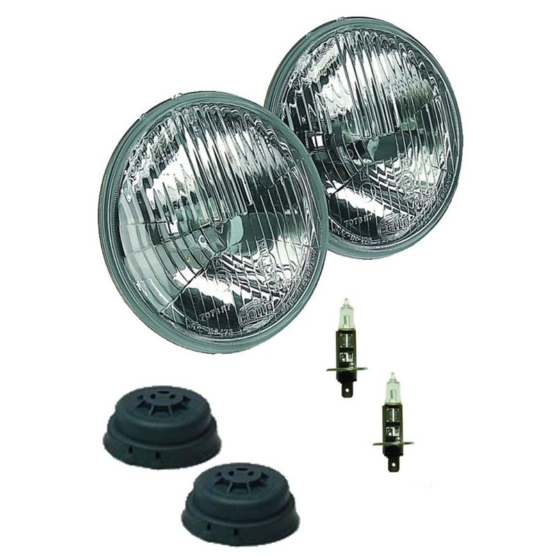 Hella 135mm H1 12V 55W High Beam Head Lamp Twin Kit