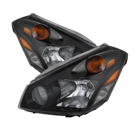 Xtune Nissan Quest 04-09 Crystal Headlights Black HD-JH-NQ04-AM-BK