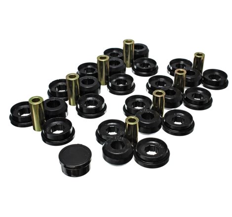 Energy Suspension 03-09 Lexus Gx470 / 07-09 Toyota FJ Cruiser Black Rear End Control Arm Bushing Set