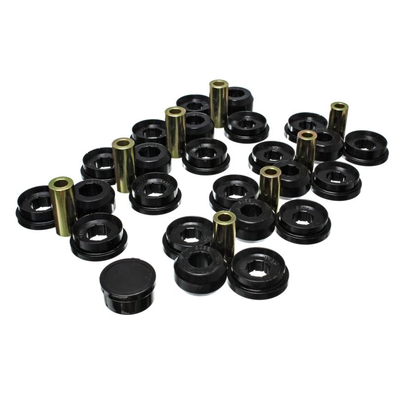 Energy Suspension 03-09 Lexus Gx470 / 07-09 Toyota FJ Cruiser Black Rear End Control Arm Bushing Set