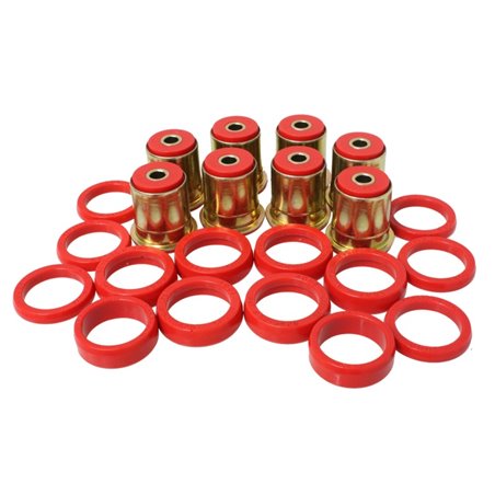 Energy Suspension GM Red Rear End Control Arm Bushng Set w/ Thrust Washer