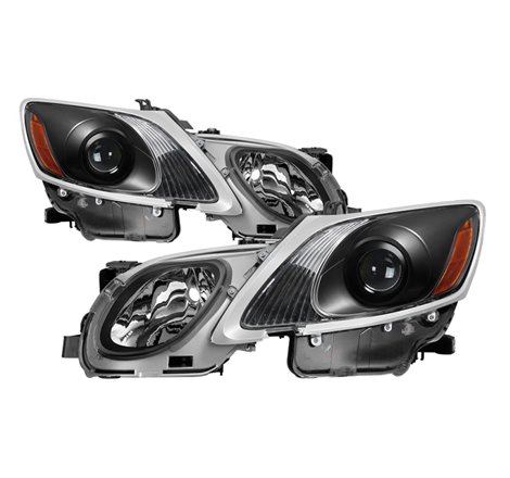 Xtune Lexus Gs 06-11 OE Projector Headlights (w/AFS. Hid Fit) Black PRO-JH-LGS06-AFS-AM-BK