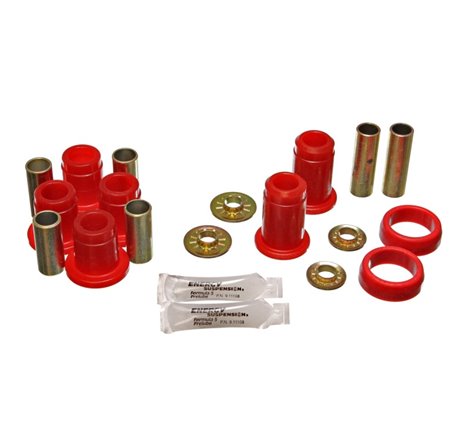 Energy Suspension Chrysler F/J/M Body RWD Red Front Control Arm Bushing Set