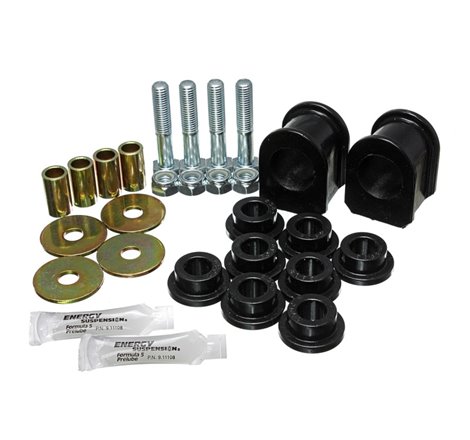 Energy Suspension 99-04 Ford F250 SD/350 4WD Black Front 1-1/4in Sway Bar Bushing Set