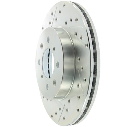 StopTech Select Sport 90-01 Acura Integra (exc. Type R) Slotted and Drilled Right Front Rotor