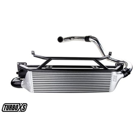 Turbo XS FMIC for 15-16 Subaru WRX - Polished Pipes