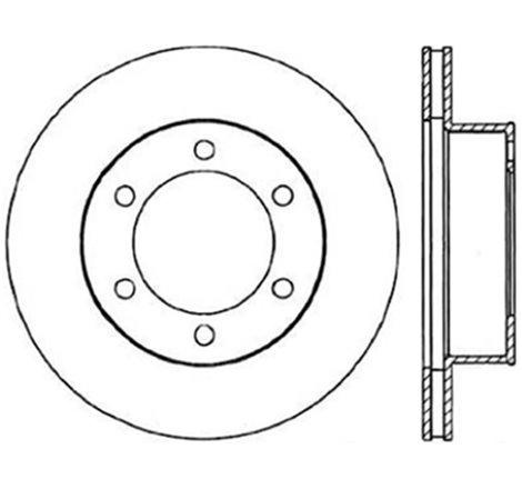 StopTech Power Slot 95-04 Toyota Tacoma / 11/95-02 4Runner Front Left Cryo Slotted Rotor