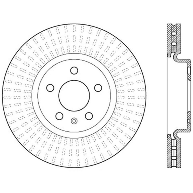 StopTech Slotted Sport Brake Rotor