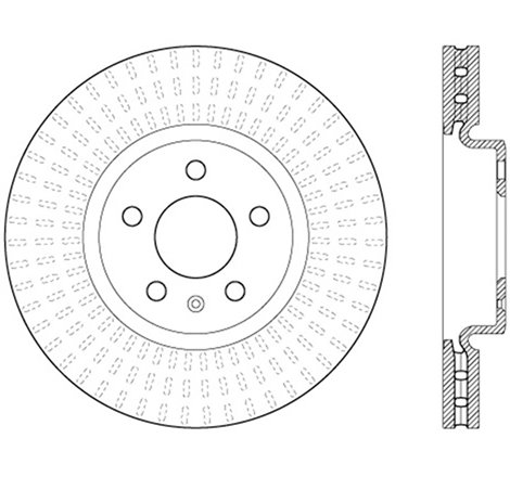 StopTech Slotted Sport Brake Rotor