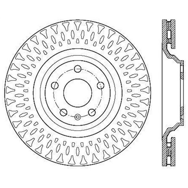 StopTech Slotted Sport Brake Rotor