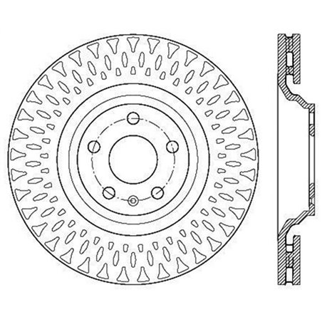 StopTech Slotted Sport Brake Rotor