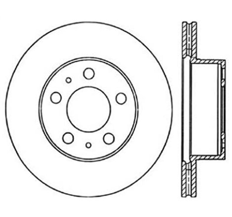 StopTech Slotted Sport Brake Rotor