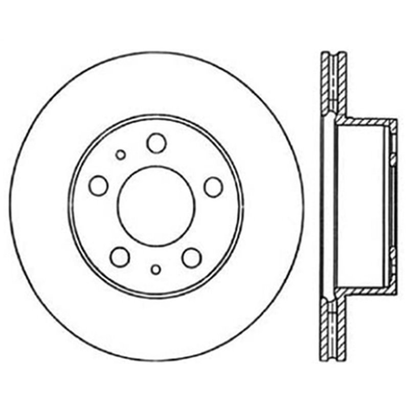 StopTech Slotted Sport Brake Rotor