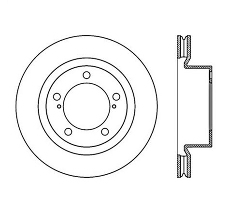 StopTech Slotted Sport Brake Rotor