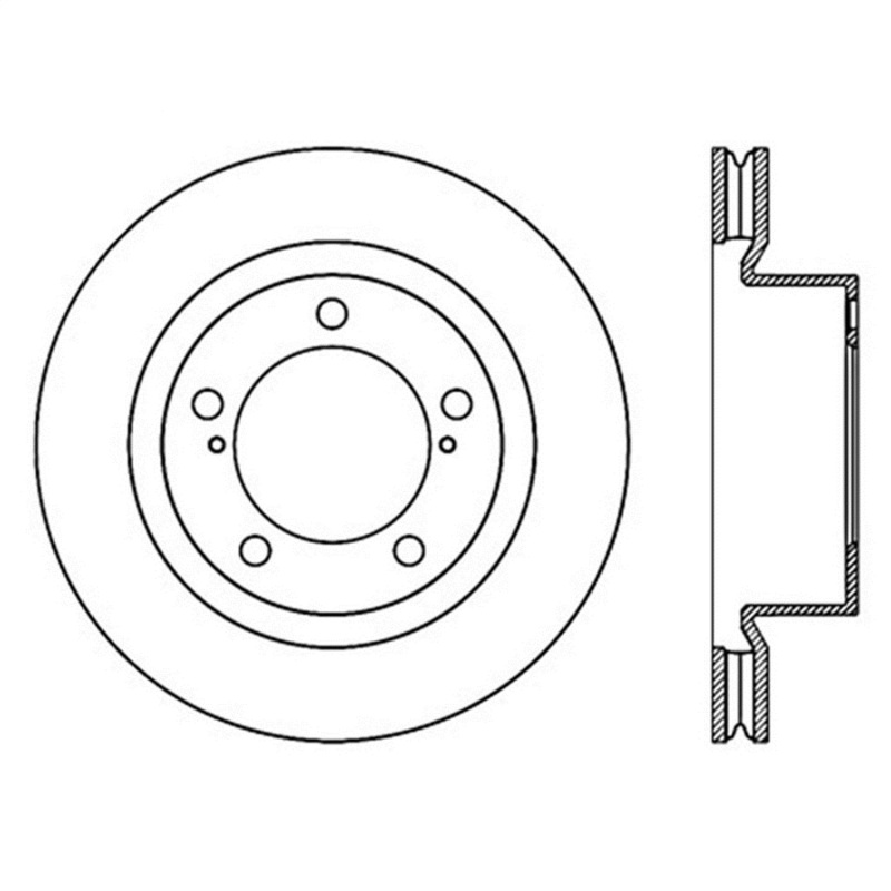 StopTech Slotted Sport Brake Rotor