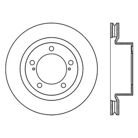 StopTech Slotted Sport Brake Rotor