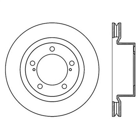 StopTech Slotted Sport Brake Rotor