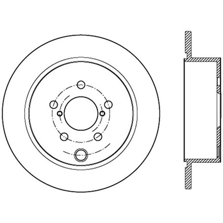 StopTech Slotted Sport Brake Rotor