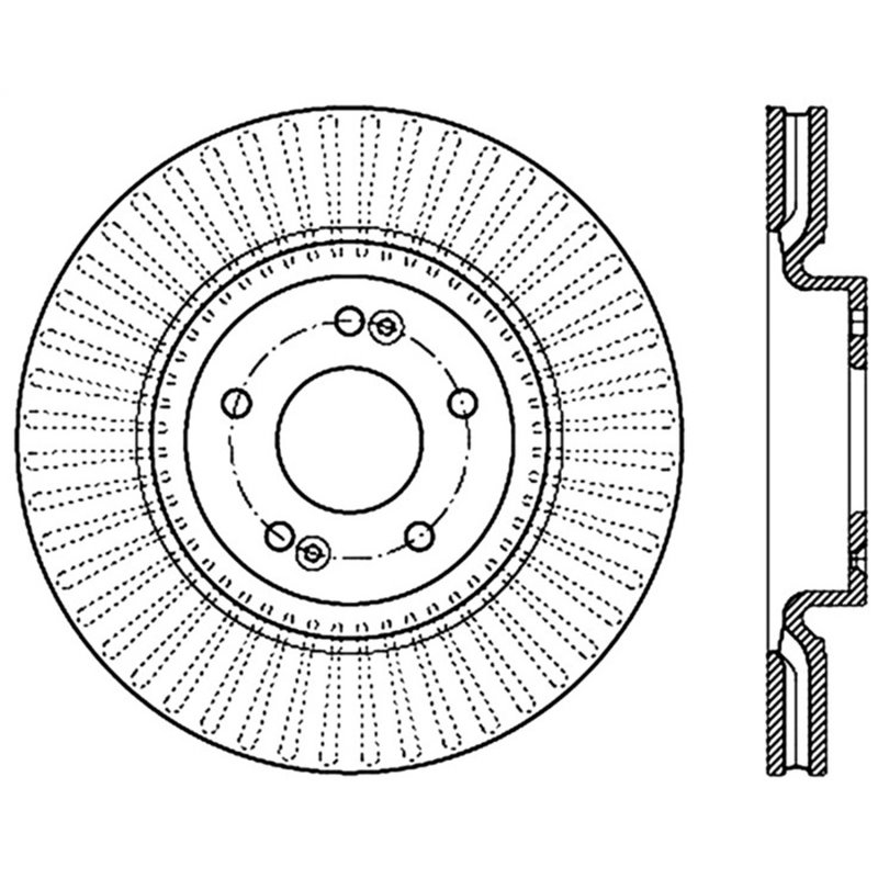 StopTech Slotted Sport Brake Rotor