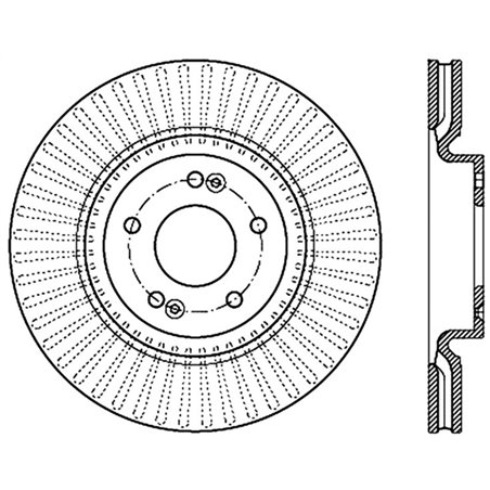 StopTech Slotted Sport Brake Rotor