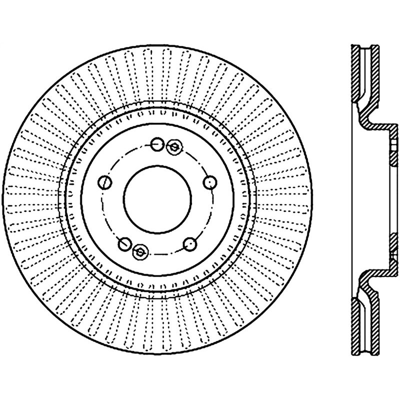 StopTech Slotted Sport Brake Rotor