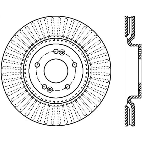 StopTech Slotted Sport Brake Rotor