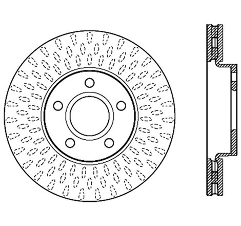 StopTech Slotted Sport Brake Rotor