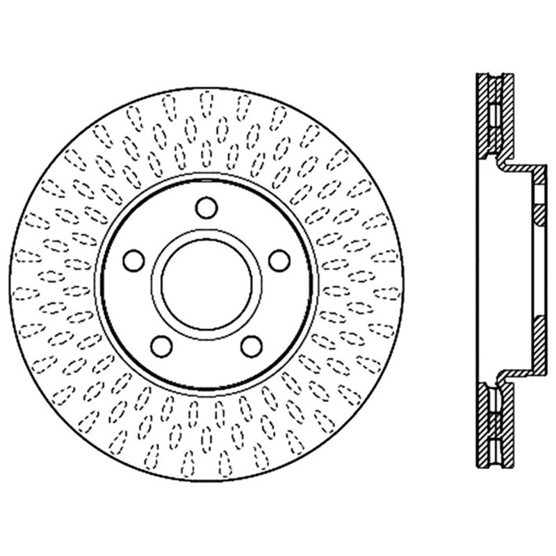 StopTech Slotted Sport Brake Rotor