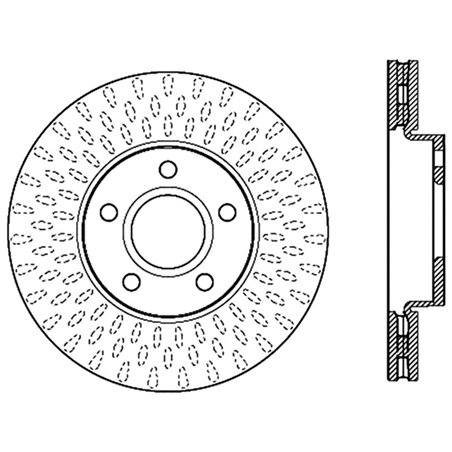 StopTech Slotted Sport Brake Rotor