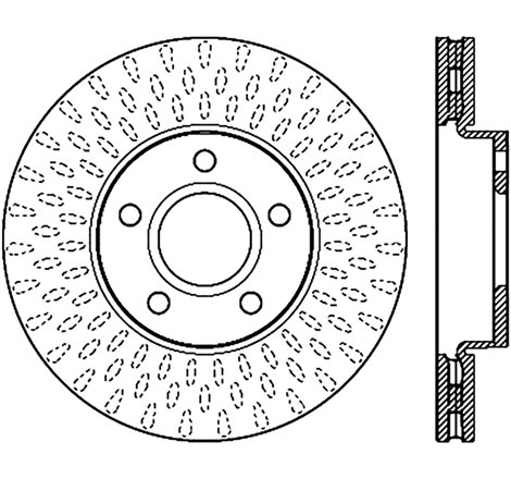 StopTech Slotted Sport Brake Rotor