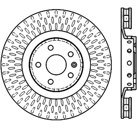 StopTech Slotted Sport Brake Rotor