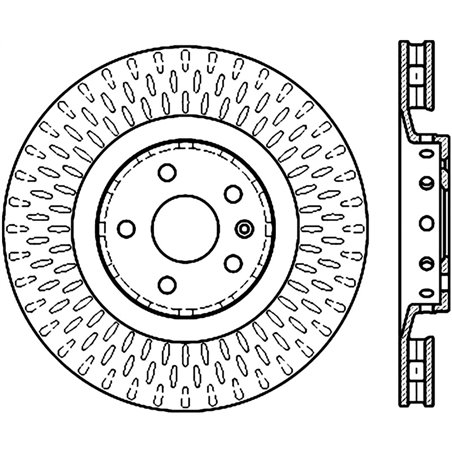 StopTech Slotted Sport Brake Rotor