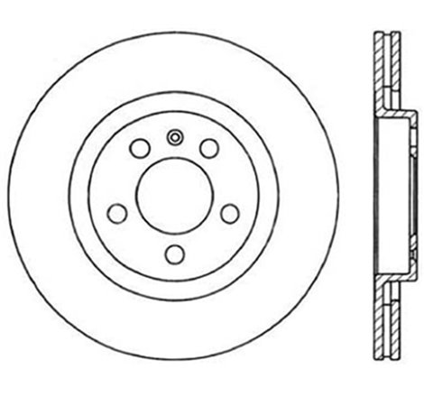 StopTech Slotted & Drilled Sport Brake Rotor