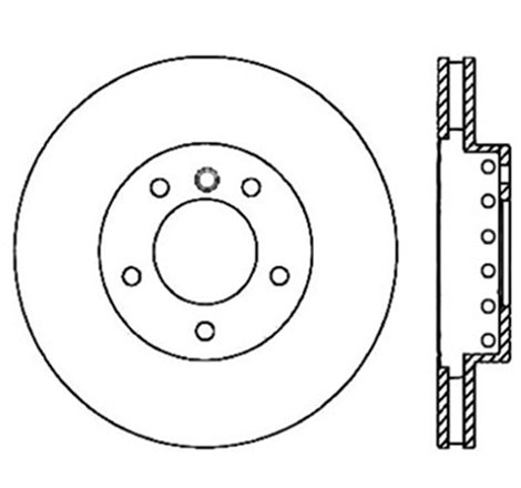 StopTech Slotted & Drilled Sport Brake Rotor