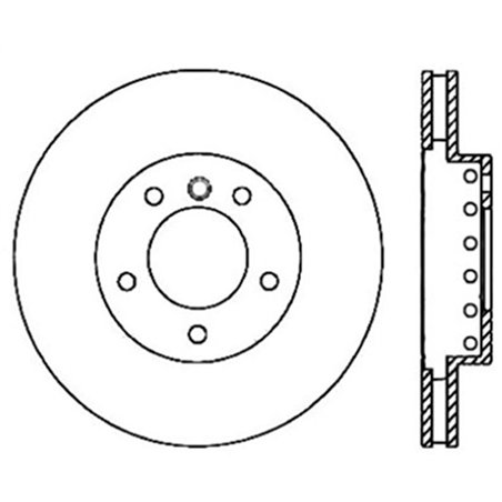 StopTech Slotted & Drilled Sport Brake Rotor