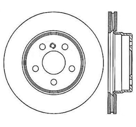 StopTech Slotted & Drilled Sport Brake Rotor