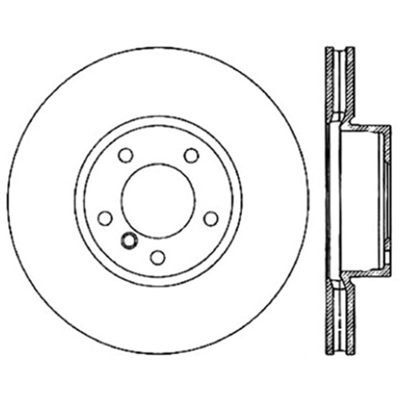 StopTech Slotted & Drilled Sport Brake Rotor