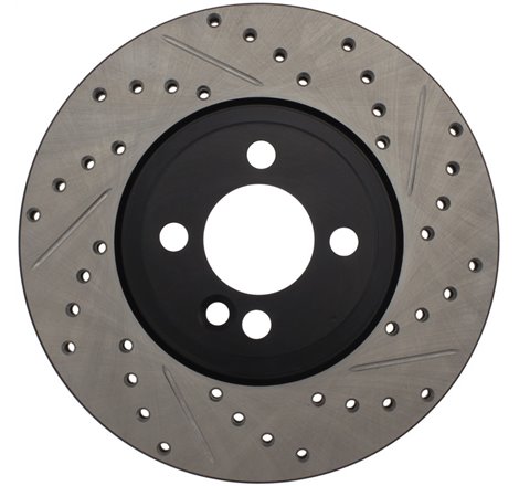 StopTech Slotted & Drilled Sport Brake Rotor 07-13 Mini Cooper