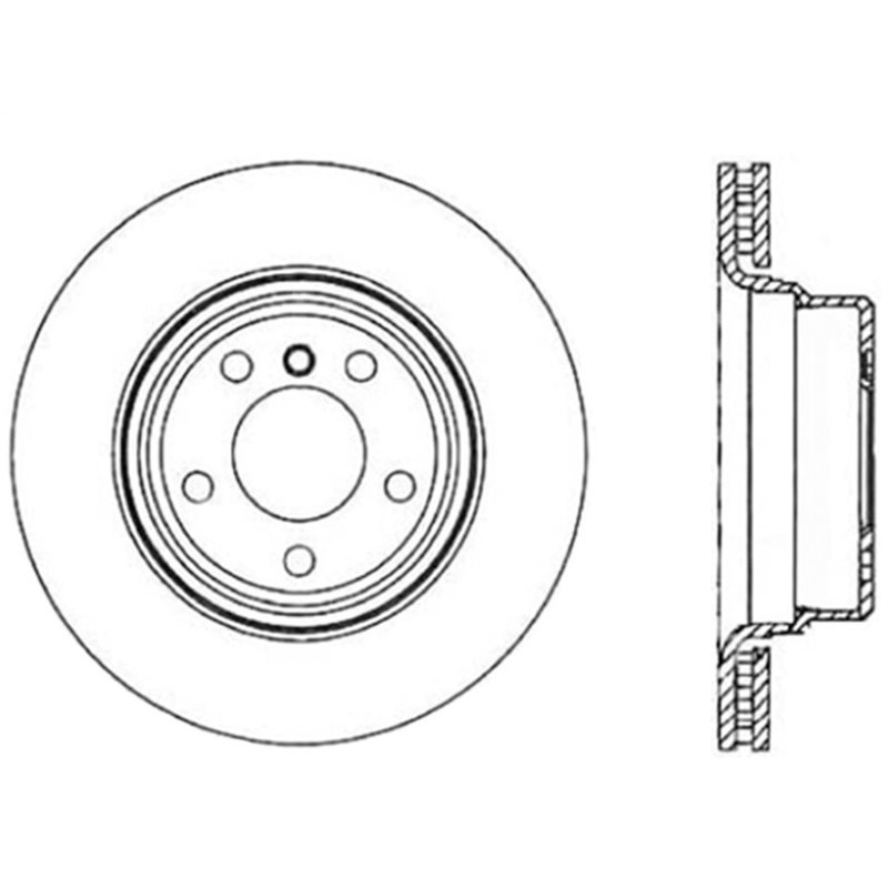 StopTech Slotted & Drilled Sport Brake Rotor