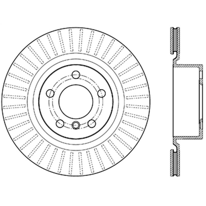 StopTech Slotted & Drilled Sport Brake Rotor