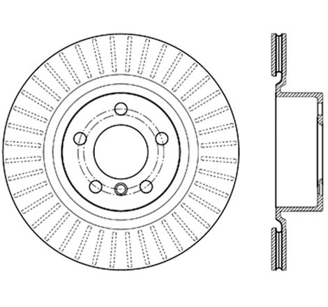 StopTech Slotted & Drilled Sport Brake Rotor