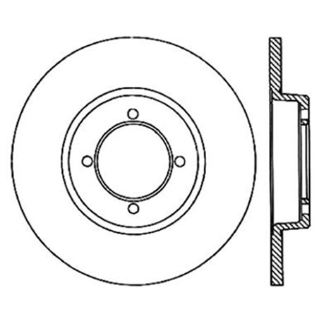 StopTech Slotted & Drilled Sport Brake Rotor