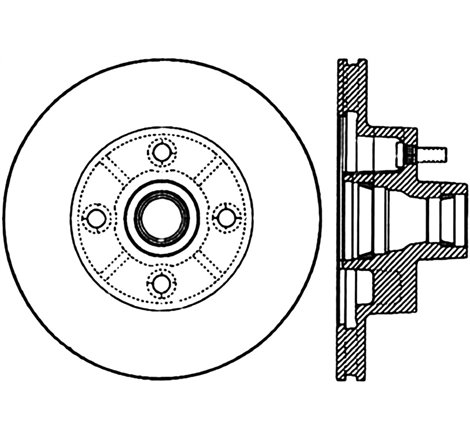 StopTech Slotted & Drilled Sport Brake Rotor