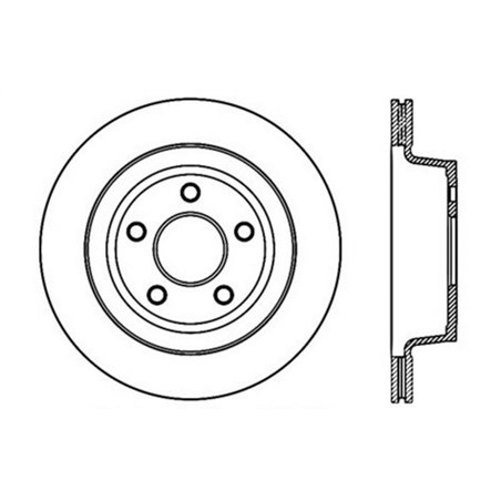 StopTech Slotted & Drilled Sport Brake Rotor