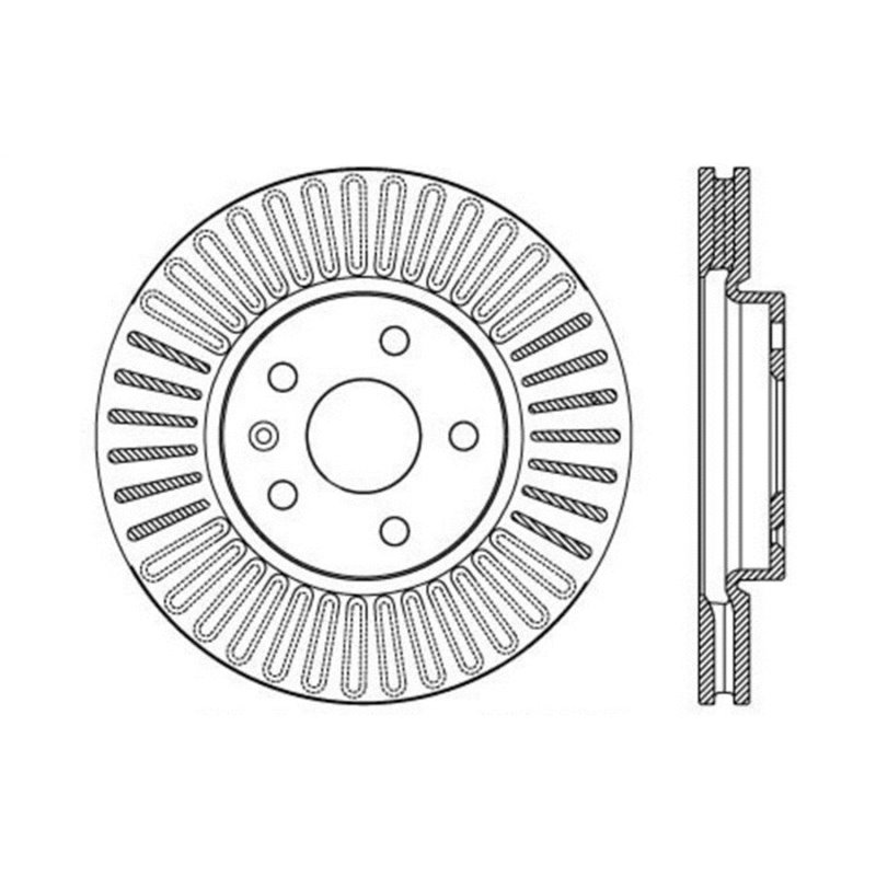 StopTech Slotted & Drilled Sport Brake Rotor