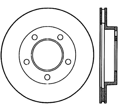 StopTech Slotted & Drilled Sport Brake Rotor