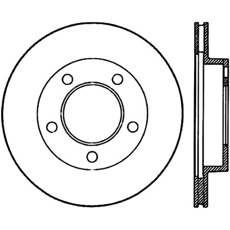 StopTech Slotted & Drilled Sport Brake Rotor